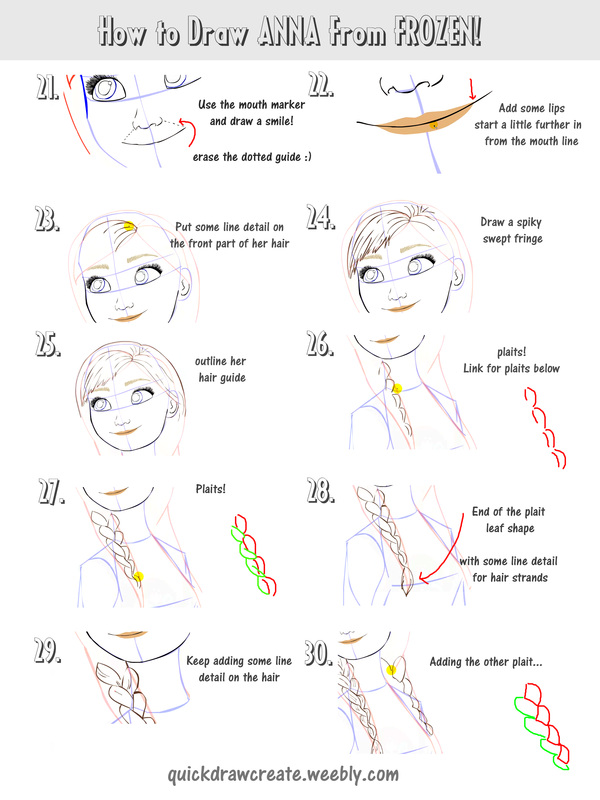 How to Draw Elsa | Nil Tech - shop.nil-tech